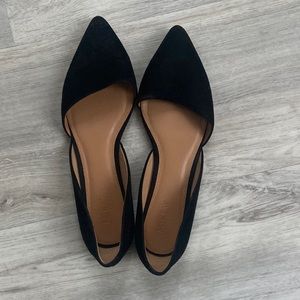 Black Suede flats